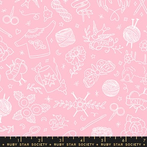 Purl by Sarah Watts -- Yarn Flash in Florida (RS203312) by Ruby Star Society for Moda -- Fat Quarter