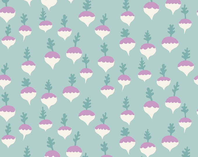 Petunia by Ruby Star Society for Moda Fabrics -- Fat Quarter of Turnups in Lily Pad (RS3047 13)