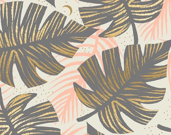 Florida Shade Palms in Grey RS2024 13M by Sarah Watts -Ruby Star Society - Fat Quarter