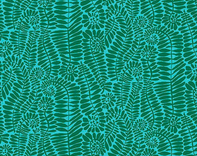 Kaffe Fassett Collective August 2022 -- Fat Quarter of Kaffe Fassett Fronds in Green