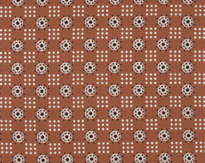 Katie Jump Rope by Denyse Schmidt for Free Spirit Fabrics -   Atomic Dot in Nugget View Fabric
