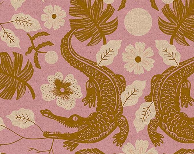 Florida Volume 2 by Ruby Star Society -- 25cm cut of Gator Canvas in Lavender