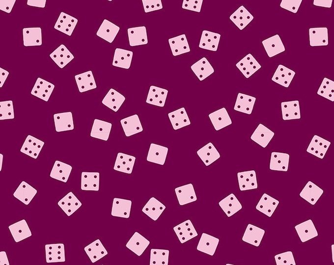 Tarrytown Dice in Purple Velvet (RS3024-16) by Ruby Star Society for Moda -- Fat Quarter