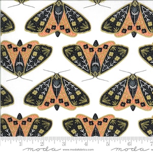 Dwell in Possibility-- Ivory Poppy (48311 19M) by Gingiber for Moda -- Fat Quarter