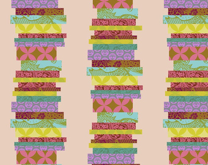 Hindsight by Anna Maria Horner for Free Spirit Fabrics- Fat Quarter of The Classics in Guava