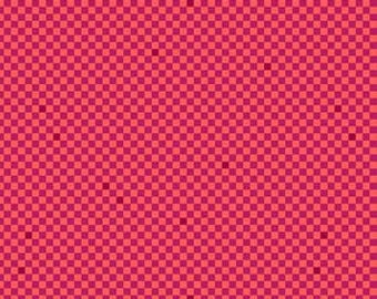 Wildside by Libs Elliot for Andover Fabrics - Fast Times in Cerise Metallic - Fat Quarter