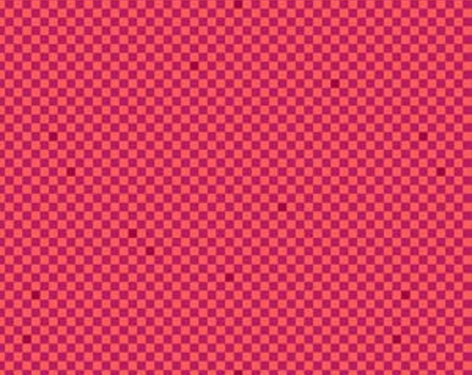 Wildside by Libs Elliot for Andover Fabrics - Fast Times in Cerise Metallic - Fat Quarter