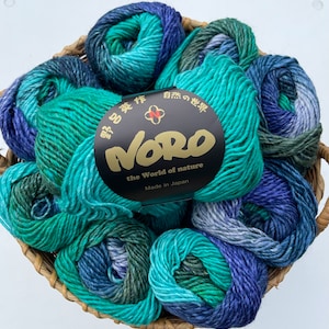 Noro Silk Garden 515 (Takayama) - Aran Yarn (10ply) - 50gram- 100m