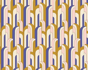 Eve by Bari J. for Art Gallery Fabrics - Fat Quarter of Bedrock Joyous