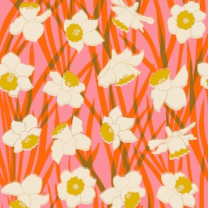 Reverie: Daffodils in Sorbet Reverie: Daffodils in Sorbet