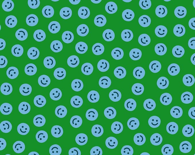 Egg and Friends-- (RS3094 12) Smiley in Dark Verdant by by Kimberly Kight