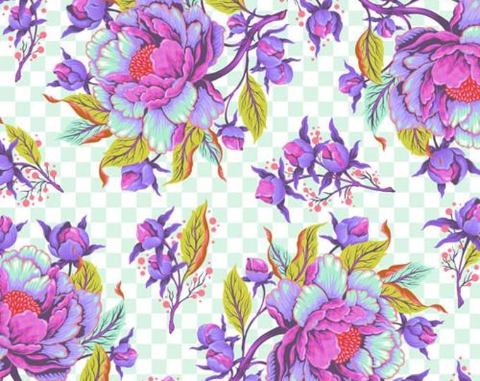 Tula Pink's Untamed -- Fat Quarter Peony for Your Thoughts in Nova