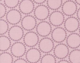 Love Letter by Lizzy House- (37125 36) -- Fat Quarter of Pearl Bracelet in Mauve