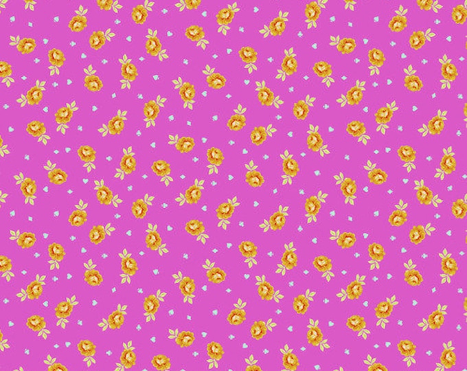 Fat Quarter Baby Buds in Wonder - Tula Pink's Curiouser and Curiouser for Free Spirit Fabrics