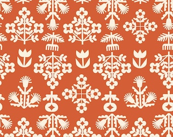Paper Cuts -- (RS1112 15) Fresh Cut in Orange by Rashida Coleman Hale for Ruby Star Society