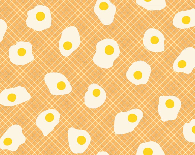 Egg and Friends-- (RS3090 11) Fried Eggs in Cantaloupe by Kimberly Kight