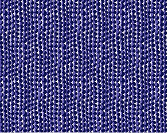 Atlantis by Sally Kelly for Windham Fabrics - Fat Quarter of 53343-3 Ripple in Navy