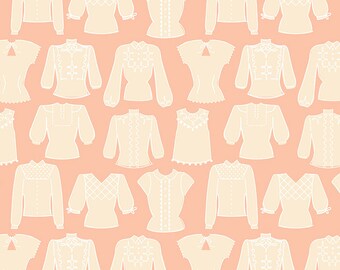 First Light Blouses in Peach Blossom  (RS050-13) by Ruby Star Society for Moda -- Fat Quarter