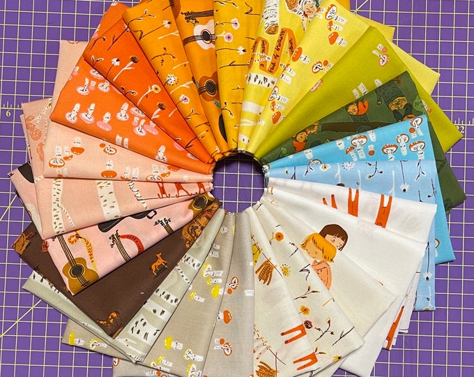 Far Far Away 3 by Heather Ross -- Fat Quarter Bundle of all 23 Prints