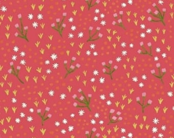Meriwether by Amy Gibson for Windham Fabrics - High Meadow in Honeysuckle - Fat Quarter