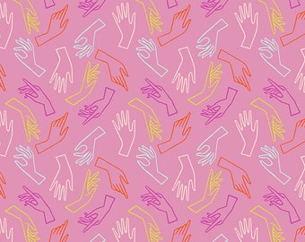 Adorn by Rashida Coleman Hale -- Gesture in Kiss(RS1021-12) by Ruby Star Society for Moda -- Fat Quarter