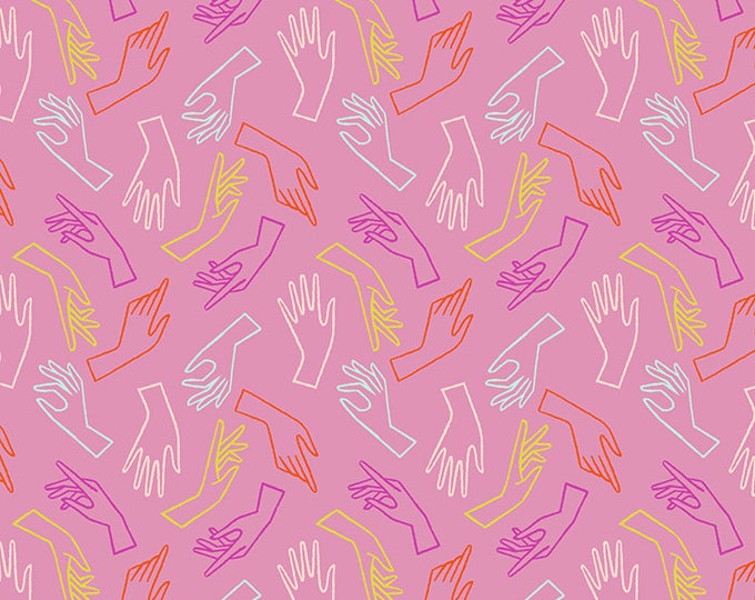 Adorn by Rashida Coleman Hale -- Gesture in Kiss(RS1021-12) by Ruby Star Society for Moda -- Fat Quarter