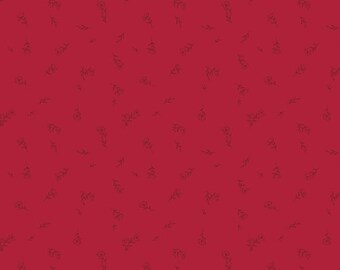 The Flower Society for Art Gallery Fabrics - Dainty Fleuriste Ruby - Fat Quarter