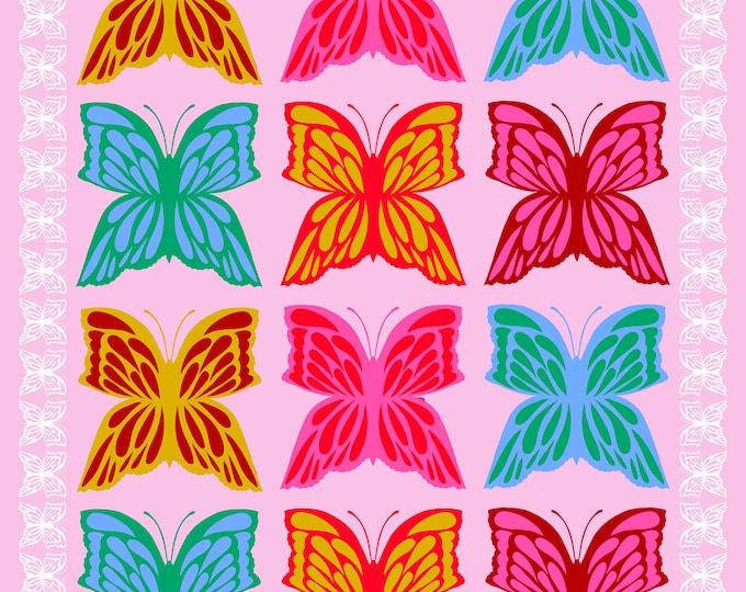 Overdressed by Anna Maria Parry -- 30cm cut of AMT154- 20C 6 O'Clock in Candy