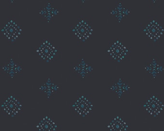Aquarelle by Katarina Rocella for Art Gallery Fabrics - Rhombastic in Negative