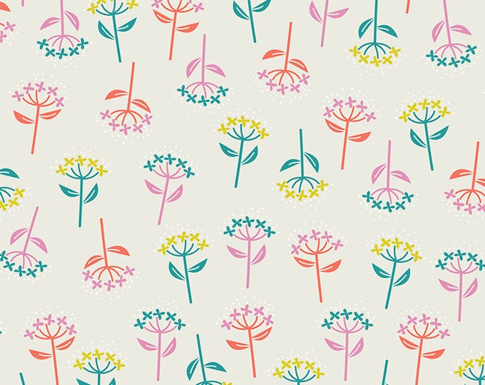 Adorn by Rashida Coleman Hale -- Bloom in Cream Soda (RS1020-11) by Ruby Star Society for Moda -- Fat Quarter