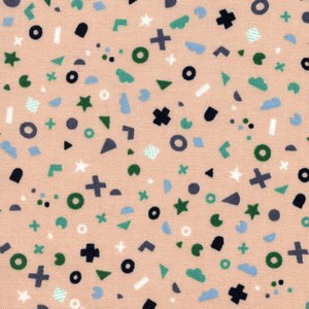 Kujira and Star by Rashida Coleman Hale for Cotton and Steel Fat