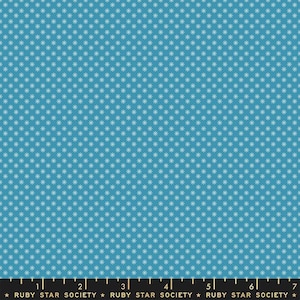 Meadow Star: Puff in Vintage Blue Meadow Star: Puff in Vintage Blue