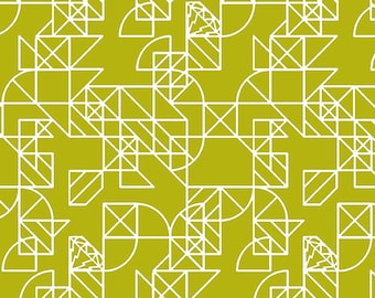 Dear Diary Century Prints by Libs Elliot for Andover Fabrics - Dashes in Pink - Fat Quarter of Pony Boy in Margarita