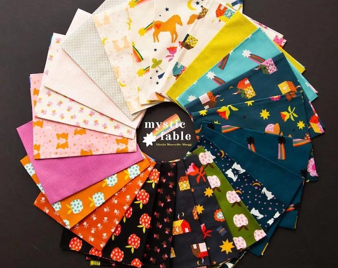 Mystic Fable Fat Quarter Bundle by Alexia Marcelle Abegg for Moda’s Ruby Star Society
