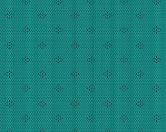 Entwine by Guicy Guice for Andover Fabrics - Fat Quarter of Intersect in Teal