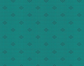 Entwine by Guicy Guice for Andover Fabrics - Fat Quarter of Intersect in Teal