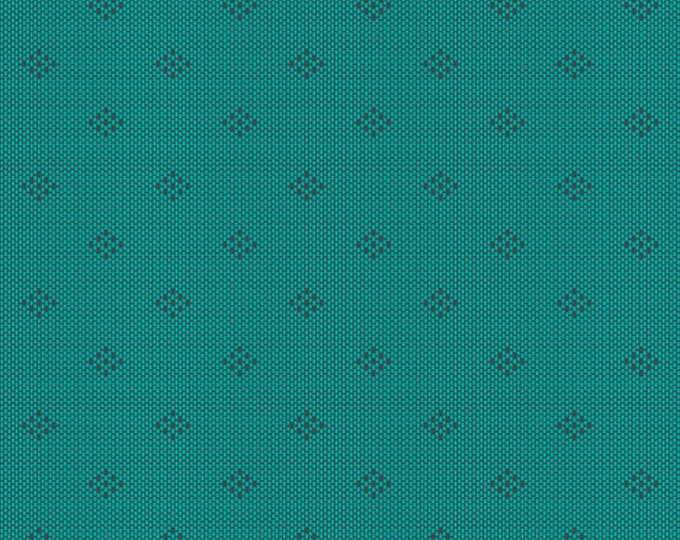 Entwine by Guicy Guice for Andover Fabrics - Fat Quarter of Intersect in Teal