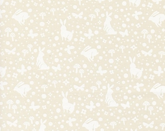Love Letter by Lizzy House- (37127 41) -- Fat Quarter of Wonder in Eggshell White