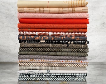 Carolyn Friedlander -  Fat Quarter Bundle of 20 Neutral Warms