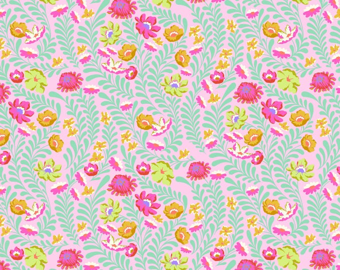Tula Pink's Untamed -- Fat Quarter Flowerfield in Lunar