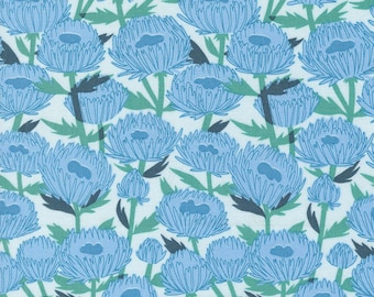 Love Letter by Lizzy House- (37122 34) -- Fat Quarter of November in Lightest Blue