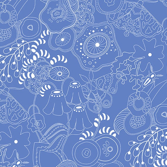 Century Prints Hopscotch Grow Butternut Squash - Alison Glass - PER QUARTER METRE Century Prints Hopscotch Grow Butternut Squash - Alison Glass - PER QUARTER METRE