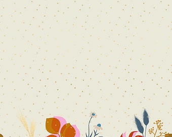 Rise Double Border in Shell RS0014 11M by Melody Miller - Ruby Star Society - Half Metre