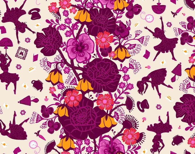 Hello Alice -- (RS2121 11) Rabbit Hole in Shell by Sarah Watts for Ruby Star Society