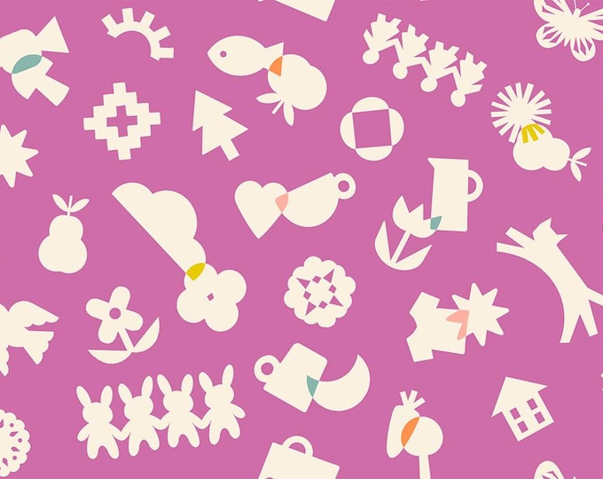 Paper Cuts -- (RS1108 15) All Goods in Lavender by Rashida Coleman Hale for Ruby Star Society
