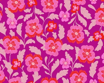 Hello Alice -- (RS2126 13) Violets in Berry by Sarah Watts for Ruby Star Society