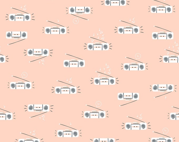 Whatnot Stuff in Boom Pale Peach RS1013 11 by Rashida Coleman Hale - Ruby Star Society - Fat Quarter