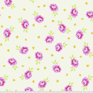 Tula Pink  Big Buds in Wonder -- Wide Back 108 inches - 25 cm  increment