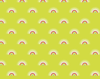 Fat Quarter Sundaze in Pineapple  - Tula Pink's Daydreamer for Free Spirit Fabrics