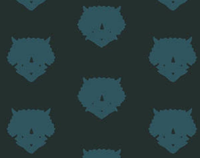 Esoterra by Katarina Rocella for Art Gallery Fabrics - Triceratops in Petrolium